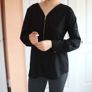 Calvin Klein Zip UpBlouse